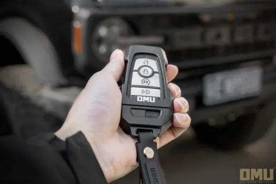 OMU Genesis Series Aluminum Key Case For Ford Bronco/F-150 Raptor/Explorer SKU GKC-FB-20447
