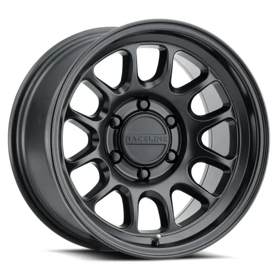 Raceline 958B Rogue Wheels 17x9 -12 JK,JL,JT Set of 5