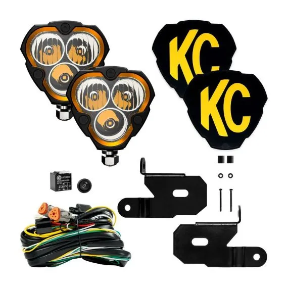 KC FLEX ERA® 3 مع حامل A-Pillar لسيارة جيب JL / JT 18-24 SKU 97129