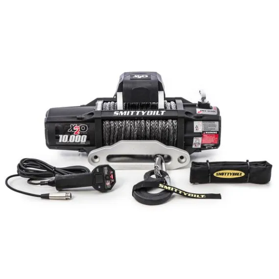 رافعة الحركة اللاسلكية Smittybilt X2O GEN2 10K WATERPROOF WIRELESS WINCH SKU 98510