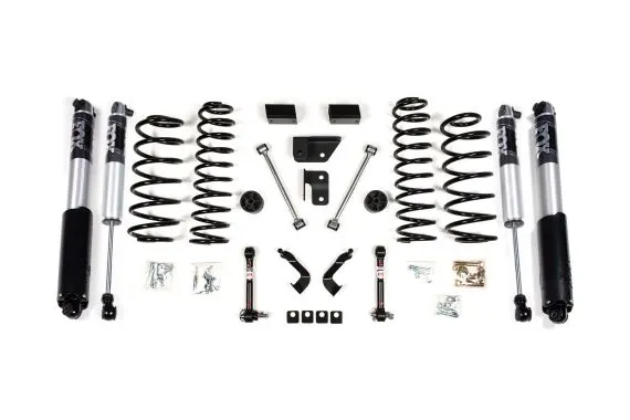 BDS 2" Lift Kit w/ FOX 2.5" Performance Series Shocks Jeep JLU 4-Door