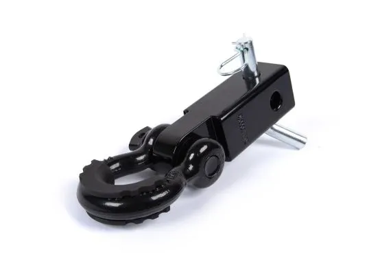 CRAWLTEK D-Ring Shackle Hitch Receiver with Isolator