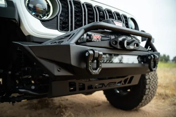 DV8 Offroad FS-1 Series Stubby Front Bumper Jeep JK, JL & JT