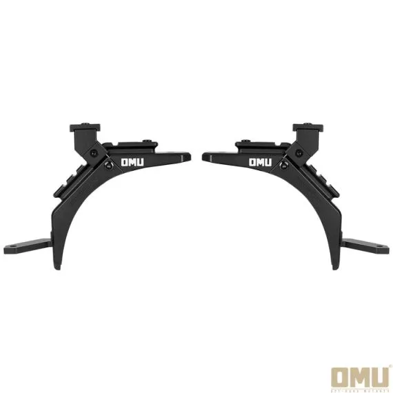 OMU Genesis Series A-Pillar Light System Mount For Jeep Wrangler JL 4xe SKU GAM-JW2-21220