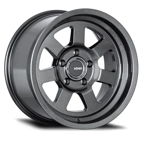 KONIG HYPERTRAIL HT2 GLOSS ANTHRACITE SET of 5