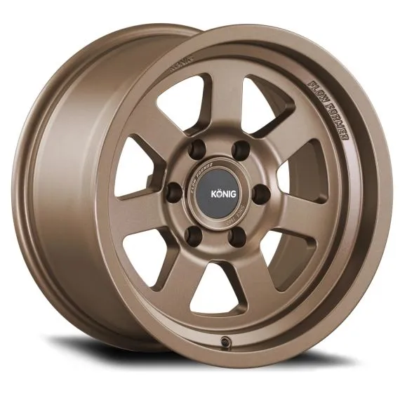 KONIG HYPERTRAIL HT2 SATIN BRONZE 17x9 -12 SET of 5