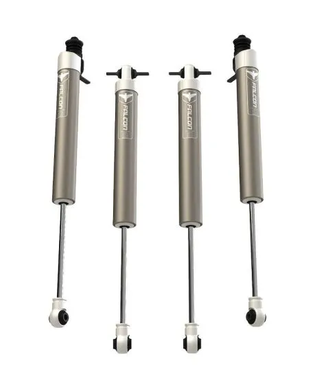 Falcon 1.1 Monotube Shock Kit 3"-3.5" Lift Jeep JK SKU 03-01-18-400-200