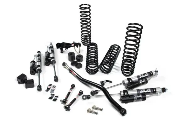 JKS JKU: 2.5" Lift Kit w/ Fox Remote Reservoir Shocks