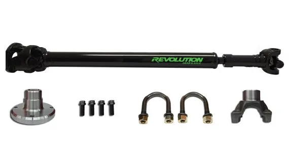 Revolution Gear JL 4dr: Rear 1350 CV Driveshaft with Pinion Yoke