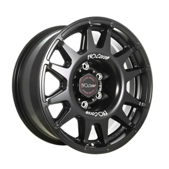 EVO CORSE Dakar Super Zero 17 Mat Black JK,JL,JT Set of 5