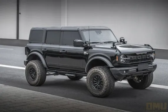 OMU FORD BRONCO: Genesis Series Aluminum Running Board Side Step SKU GRB-FB-20480