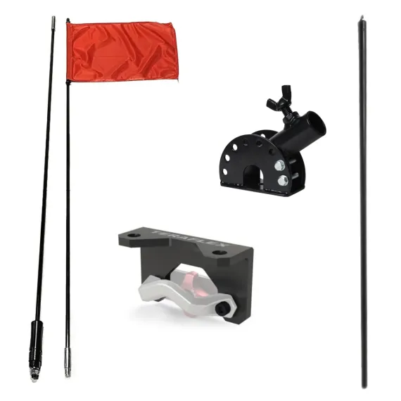 OFFROAD Flag with Bracket and Mojo Mount with Camera Stick Bundle