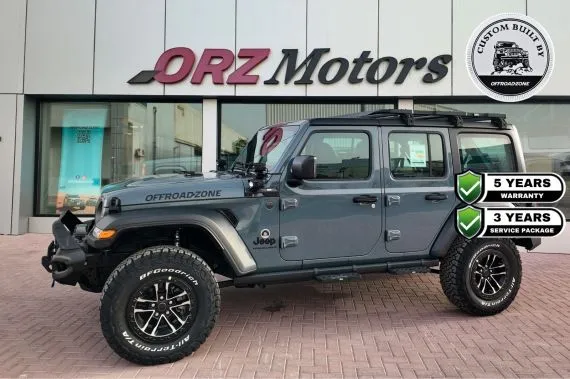  DEALER 5 YRS WTY & 3 YRS SP | 2025 JEEP WRANGLER 4DR SPORT - ANVIL GREY (2.0L) | BRAND NEW