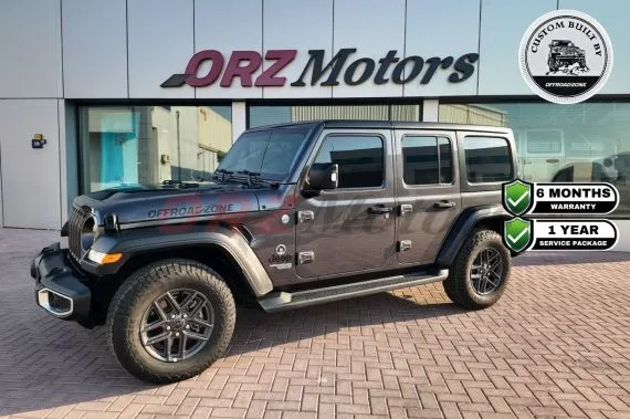 6 MOS ORZ WTY & 1 YR SP|2021 JEEP WRANGLER 4DR SPORT - GRAY|USED