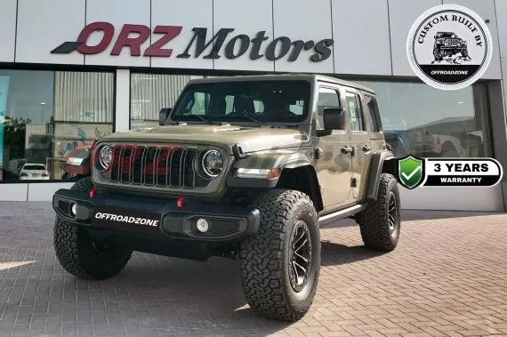 2026 JEEP WRANGLER 4DR RUBICON (2.0L) - 41 (GREEN)|3 YRS DEALER WTY|BRANDNEW