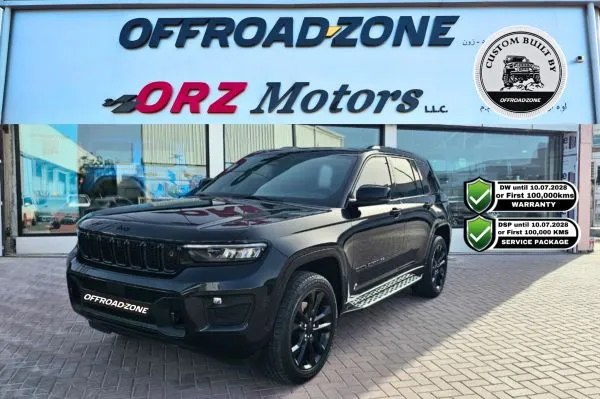 2023 Jeep Grand Cherokee L2 Row Overland - Diamond Black
