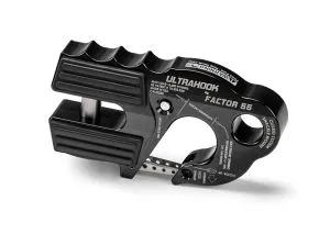 FACTOR 55 Ultra Hook 16000 lbs Cap BLACK SKU 00250-04