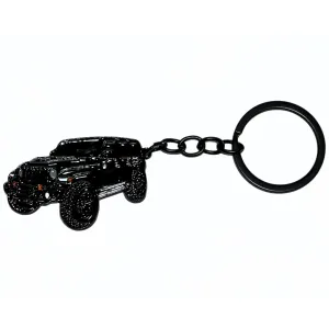 ORZ JEEP KEYCHAIN - BLACK SKU JKC-BLACK