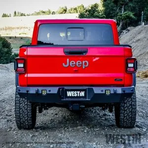 WESTIN AUTOMOTIVE WJ2 SERIES REAR BUMPER JEEP JT SKU 59-82075