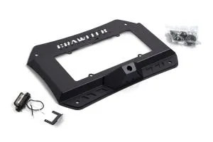 Crawltek Tailgate Plate /License Plate Relocation JL SKU CWLJL38001