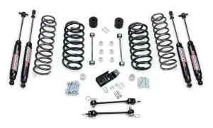 TeraFlex TJ: 3" Coil Spring Base Lift Kit with Quick Disconnects & 9550 VSS Shocks SKU 1241350