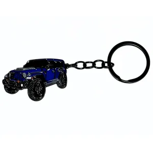 ORZ JEEP KEYCHAIN - DARK BLUE SKU JKC-DARK BLUE