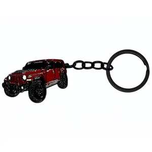 ORZ JEEP KEYCHAIN - RED SKU JKC-RED