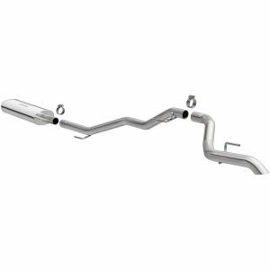 نظام عادم الأداء MagnaFlow Rock Crawler Series Cat-Back من سلسلة عادم جيب JT
