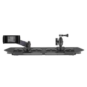Bulletpoint Phone Holder and GoPro XL Platform Dash Mount for Jeep JL 2018 - 2023 and JT Gladiator 2020 - 2023