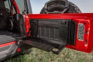RIVAL 4x4 Aluminum Tailgate Table Jeep JL SKU 2D.2730.1