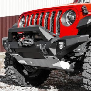 مصد أمامي كامل العرض من الألومنيوم 4x4 منافس JK/JL/JT