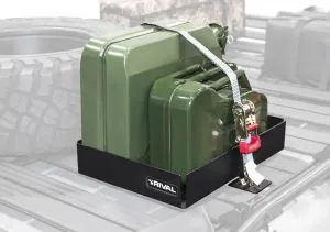 Rival 4x4 Double Jerry Can Holder SKU 2MD.0018.1