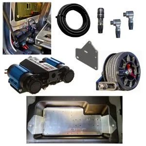 ARB Compressor with American Adventure Lab Compressor Mount Bracket and Remote kit with the Apex Bundle