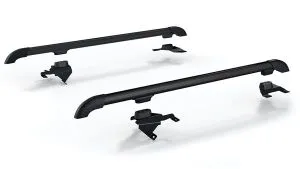 TeraFlex JKU 4-Door Nebo Roof Rack Main Rail Kit - Black SKU 4722010