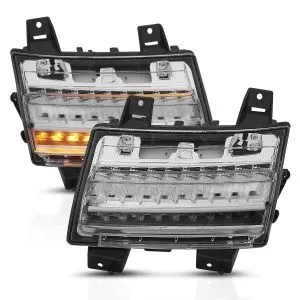 Anzo USA LED Parking Light with Sequential Turn Signal Jeep JL/JLU/JT SKU 511083