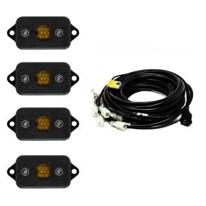 Baja Designs LED Rock Light Kit, Universal Amber SKU 44-7056