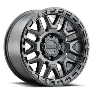 Raceline 953B Krank SATIN BLACK 17x9 -12 JK,JL,JT Set of 5 SKU 953B-79050-12