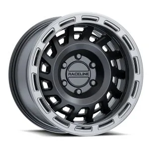 Raceline 957BS Halo 17x9 -12 JK,JL,JT Set of 5 SKU 957BS-79050-12