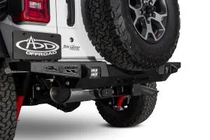 ADD STEALTH FIGHTER HD REAR BUMPER W/ BACKUP SENSORS JEEP JL/JLU  SKU R961321280103