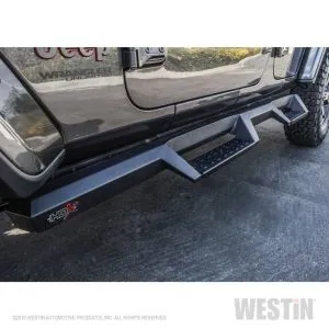 Westin Automotive HDX Drop Nerf Step Bars Jeep JLU