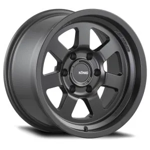 KONIG HYPERTRAIL HT2 MATTE BLACK 17x9 -12 SET of 5 SKU KONIG-20945