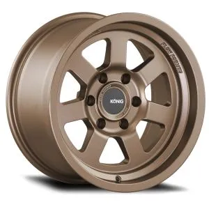 KONIG HYPERTRAIL HT2 SATIN BRONZE 17x9 -12 SET of 5 SKU KONIG-20944