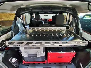 American Adventure LAB Jeep JLU M.A.S.S. Cargo Shelf Adjustable Height