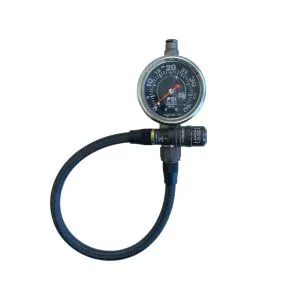 APEX PRECISION PRESSURE GAUGE 0-90 PSI PPG with Push On Chuck SKU X02-08-090