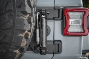OMU JK/JL: Genesis Series Aluminum Tailgate Flagpole Holder Bracket
