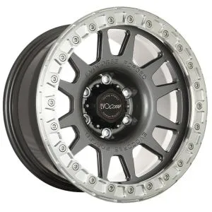 EVO CORSE Dakar Forged Beadlock Anthracite JK,JL,JT Set of 5 SKU FULL KIT - SE5430110051
