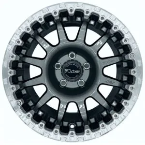 EVO CORSE Atlas Beadlock Anthracite JK,JL,JT Set of 5 SKU FULL KIT - SE546013B051