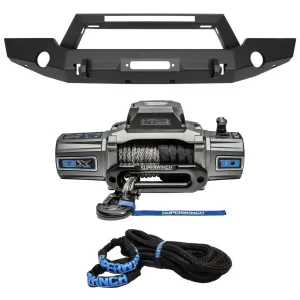 WESTIN Front Bumper with Receovery Rope and Superwinch for JL and JT SKU ORZ-BUNDLE-33