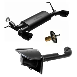 MagnaFlow Exhaust and K&N Air Intake with Ripp Thermostat for JEEP JK 3.6L SKU ORZ-BUNDLE-30