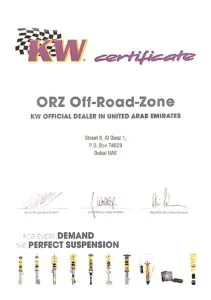 KW OFFICIAL DEALER IN UNITED ARAB EMIRATES